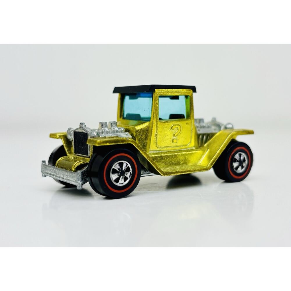Hot Wheels Redline T-4-2 Yellow or Lime? Hong Kong Dark Interior